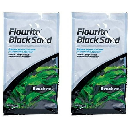 Seachem Flourite Black Sand Planted Aquarium Gravel 3.5kg/7.7lbs