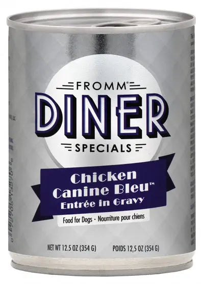 Fromm Diner Specials Chicken Canine Bleu Entrée in Gravy Wet Dog Food - 12.5 oz Can