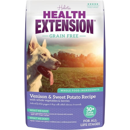 Health Extension Dry Dog Food Venison & Sweet Potato Vege...