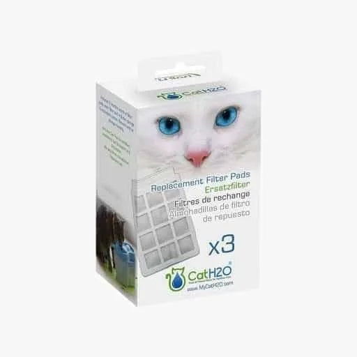 H2O Fountain Replacement Filters for Dogs & Cats - 3 Pack