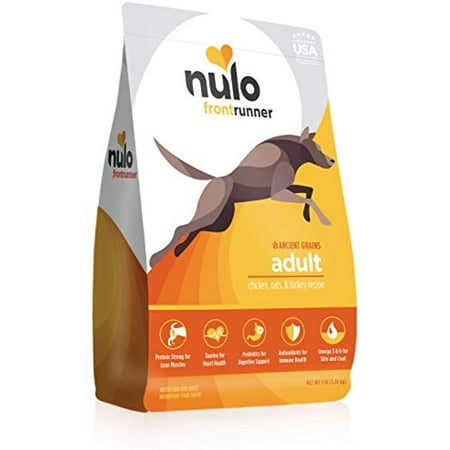 Nulo Frontrunner Adult Dry Dog Food - Chicken, Oats & Turkey Recipe