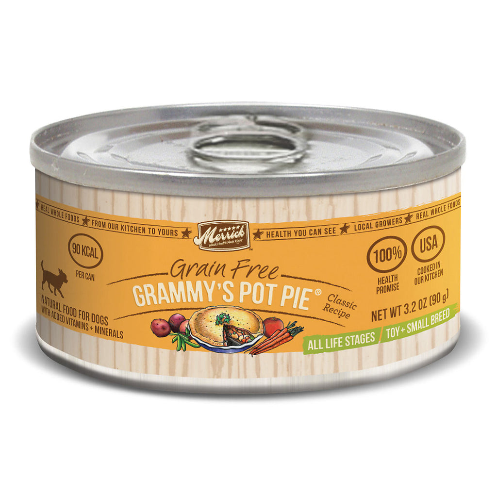 Merrick Grammy's Pot Pie Small Breed Wet Dog Food, 3.2 oz