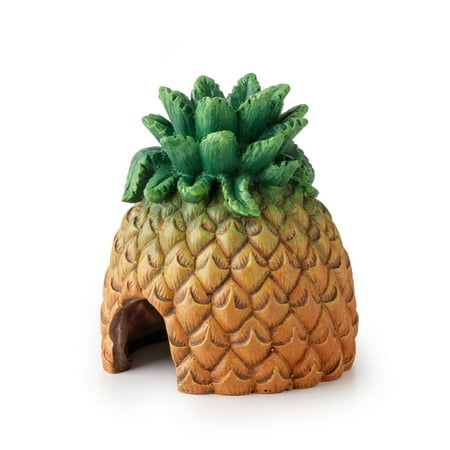 Exo Terra Pineapple Hide - Tiki Terrarium Decoration Reptile & Amphibian Hideout