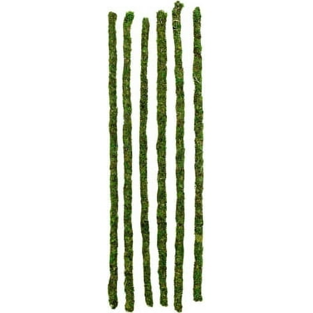 Galapagos Mossy Sticks 32" - Terrarium Ornament - 6 Count