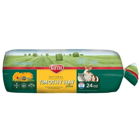 Kaytee Timothy Hay Plus Marigolds, Small Animal Food, 24 oz Bag