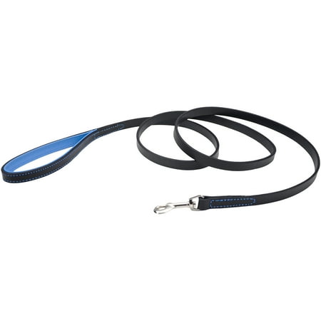 Circle T 5/8" Fashion Leather Padded Handle Dog Leash 6'-...