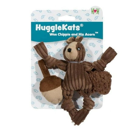 Huggle Hounds HuggleKats Wee Chippie and His Acorn Cat Toy