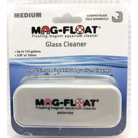 Mag Float Floating Magnetic Aquarium Cleaner - Glass - Medium (125 Gallons)