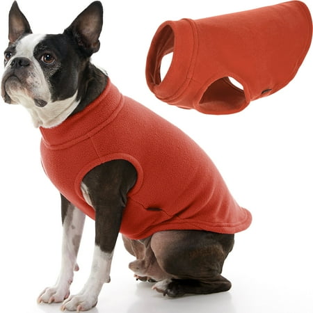 Gooby Stretch Fleece Dog Vest - Pullover Sweater Jacket for Small to Large Dogs