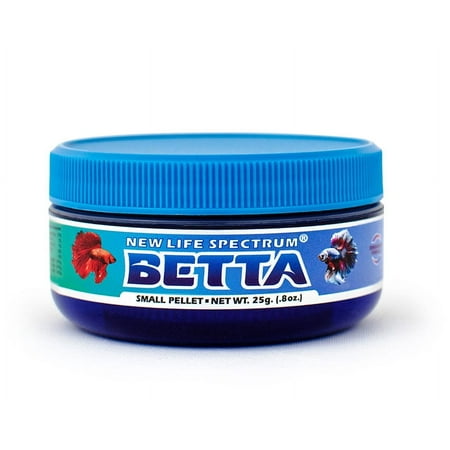 New Life Spectrum Betta Food - Naturox Series - Semi-Floating Pellets (1-1.5mm) - 25g / 0.8oz