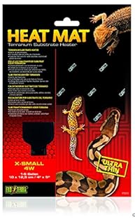 Exo Terra Heat Mat 4W - Terrarium Substrate Heater - X-Small Heat Pad PT2015
