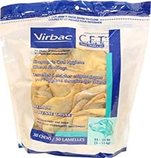 Virbac C.E.T. Enzymatic Oral Hygiene Dog Chews - Large Dogs 26-50 lbs - 30 Count