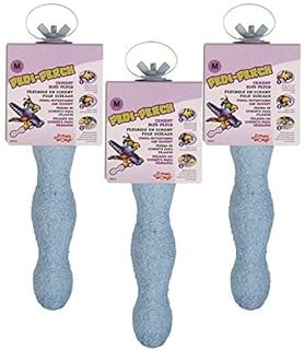 Living World Pedi-Perch Medium - Cement Bird Perch 20.5cm / 8" - Trims Nails & Conditions Beak