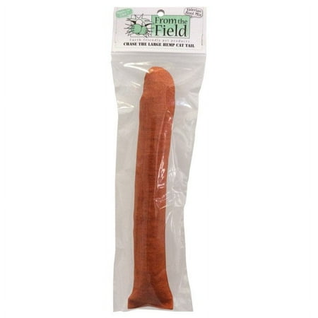 From The Field Chase Large Hemp Cat Tail Catnip Toy