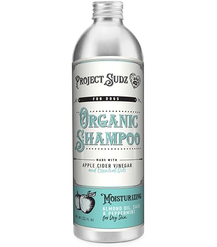 Project Sudz Gentle All Natural Dog Shampoo - Lavender - 10 oz Liquid Shampoo for Dogs & Cats