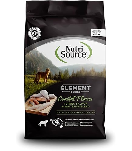 NutriSource Element Series Wildlands Chicken, Pork & Bison Dog Food - 12 lb Bag