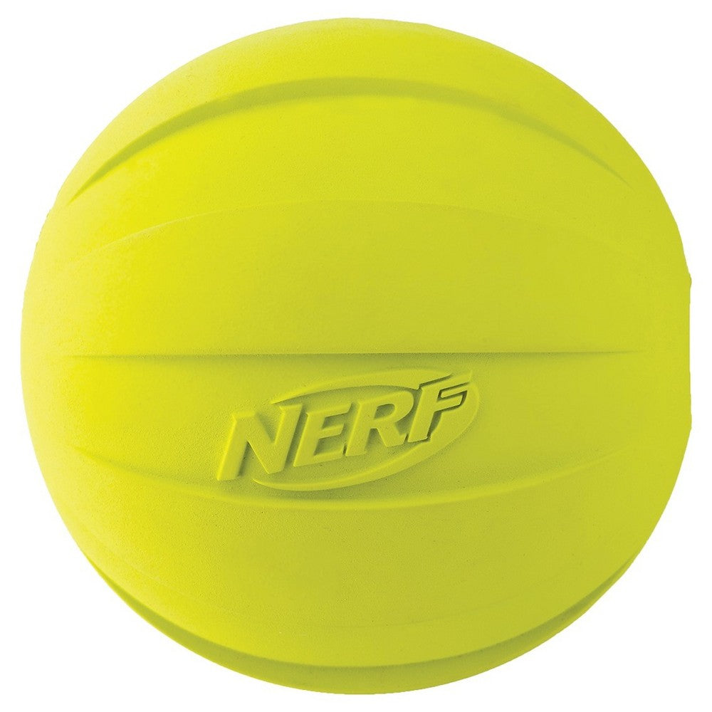 Nerf Dog Classic Squeak Ball Dog Toy  Red  3.8 inch