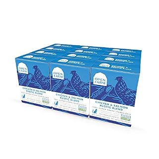 Open Farm Chicken & Salmon Blend Wet Cat Food, Complete M...