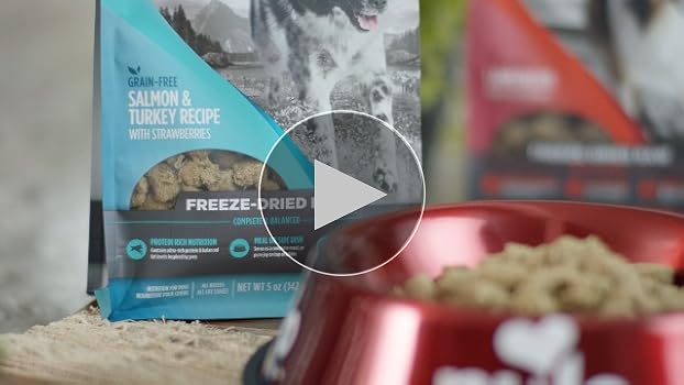 Nulo Freeze-Dried Raw Turkey & Salmon Recipe Dog Food, 8 oz Bag