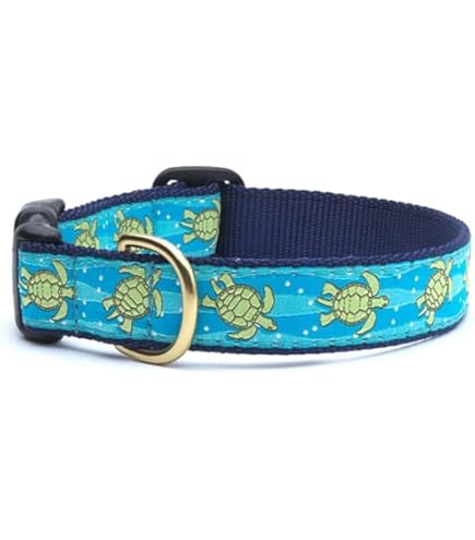 Up Country Bright Sunflower Dog Collar, Small (9-15 inches)