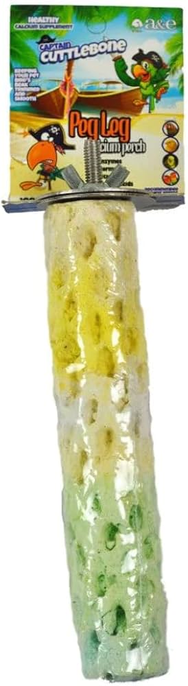 A&E Cage Co. Medium Cuttlebone Calcium Bird Perch - AE9023