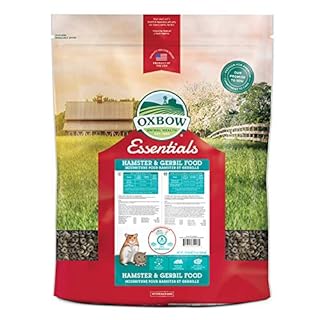 Oxbow Essentials Hamster & Gerbil Food - Healthy Handfuls, 15 lb Bag