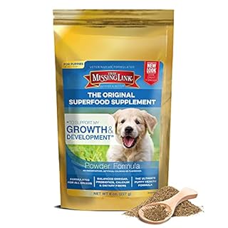 The Missing Link Puppy Supplement - Superfood Powder for Growth & Development - 8 oz