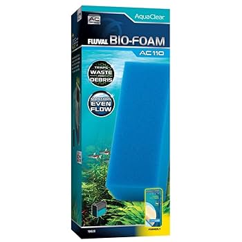 Fluval AquaClear AC70/AC110 Power Filter Carbon Insert, 5.1 oz Activated Carbon, Fresh & Saltwater Aquariums