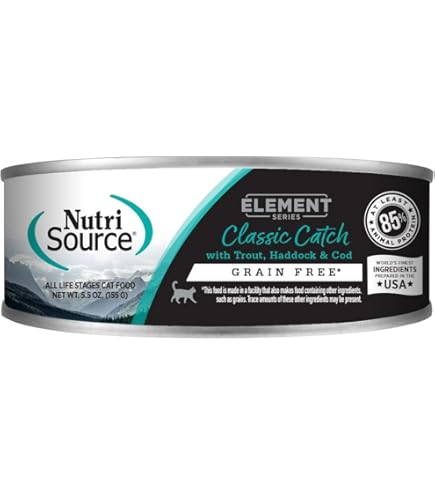 Nutrisource Element Grain Free Cat Food 5.5oz - Pacific Shores Recipe (Chicken, Salmon & Herring)