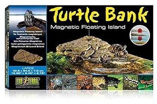 Exo Terra Turtle Bank - Large - Floating Basking Platform - PT3802 - Magnetic Turtle Island
