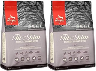 Orijen Fit & Trim Dry Cat Food, 4 lb Bag - Grain-Free, High Protein