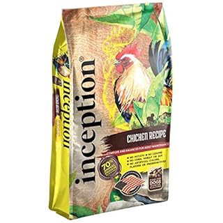 Inception Chicken Recipe Dry Dog Food - 27 lb Bag - Meat First, Legume-Free Formula