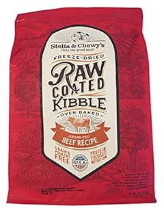 Stella & Chewy's Raw Coated Kibble Grass-Fed Beef Recipe Dog Food, 10 lb