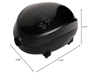 Marina 50 Air Pump - Aquarium Air Pump for Tanks up to 15 Gallons