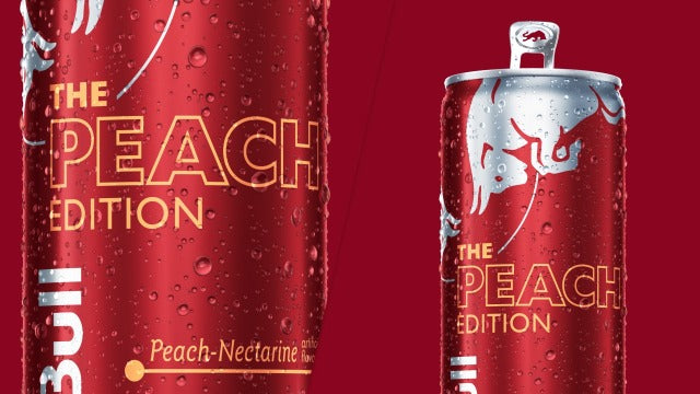 Red Bull Peach Edition Energy Drink, 12 fl oz Can