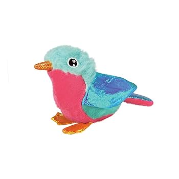 KONG Crackles Tweetz Bird Cat Toy with Catnip, Crinkle Sound