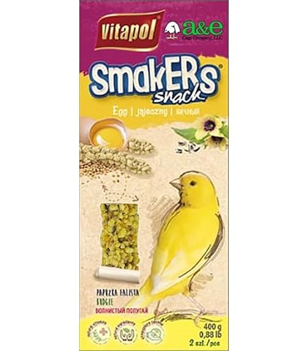 A&E Smakers Canary Egg Treat Sticks - 2 Pack