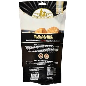 Nothin' to Hide Rawhide Alternative Ultra Knotted Bone Dog Chews, Beef Flavor, 9 inch, 2-Pack