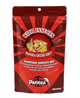 Pangea Fruit Mix Gecko Treat - Banana & Papaya - Original Gecko Diet Food - 8 oz