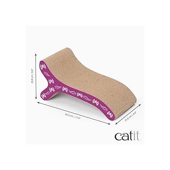 Catit Style Butterfly Chaise Cat Scratcher with Catnip