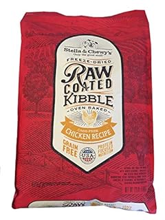Stella & Chewy's Raw Coated Kibble Chicken Recipe Dog Food, 22lb