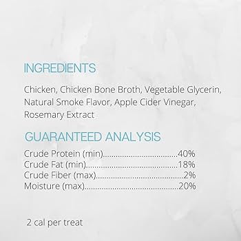 Farmland Traditions Tiny Loves Chicken with Bone Broth Dog Treats - 6 oz Jerky Training Treats