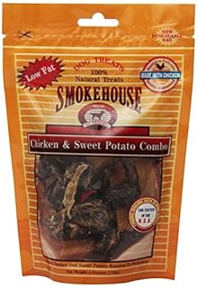 Smokehouse Chicken & Sweet Potato Dog Treats - 4 oz Resealable Bag
