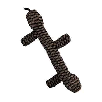 Tall Tails Braided Brown Stick Dog Toy, 9 Inch - Durable Fetch & Tug
