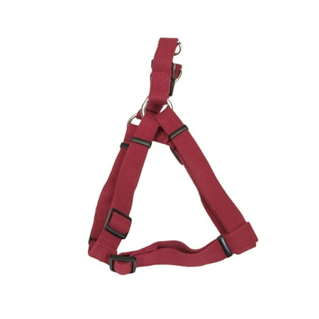 Coastal Pet New Earth Soy Comfort Wrap Dog Harness Cranberry - Large, Adjustable