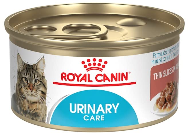 Royal Canin Feline Urinary Care Adult Wet Cat Food, Thin Slices in Gravy, 3 oz