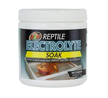 Zoo Med Reptile Electrolyte Soak - 8 oz