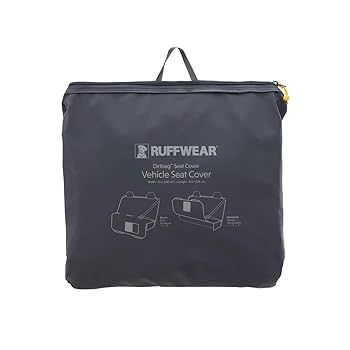 Ruffwear Dirtbag Dog Car Seat Cover - Waterproof & Durable, Basalt Gray, One Size