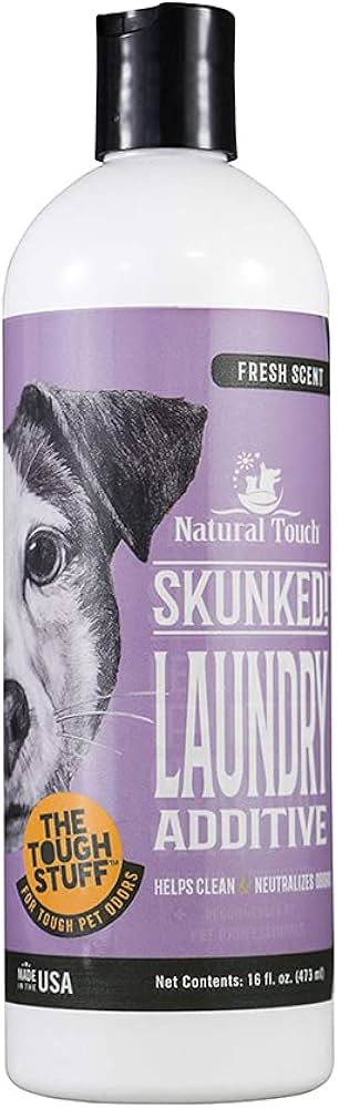 Nilodor Skunked Laundry Additive - Tough Stuff Odor Remover - 16 oz