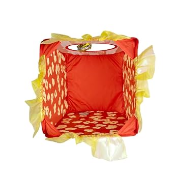 KONG Play Spaces Pawpcorn - Interactive Cat Hideout with Crinkle Toys